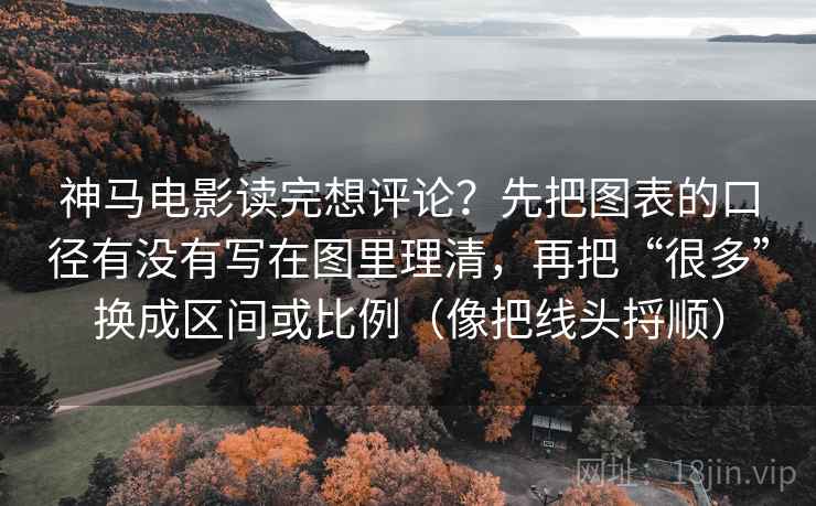 神马电影读完想评论？先把图表的口径有没有写在图里理清，再把“很多”换成区间或比例（像把线头捋顺）